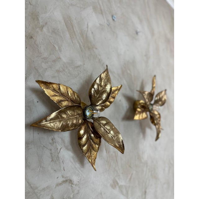 Wall Lights attributed to Willy Daro, 1970s, Set of 2 For Sale - Image 10 of 14