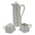 1940s Limoges Hot Chocolate or Tea Set- 3 Pieces For Sale