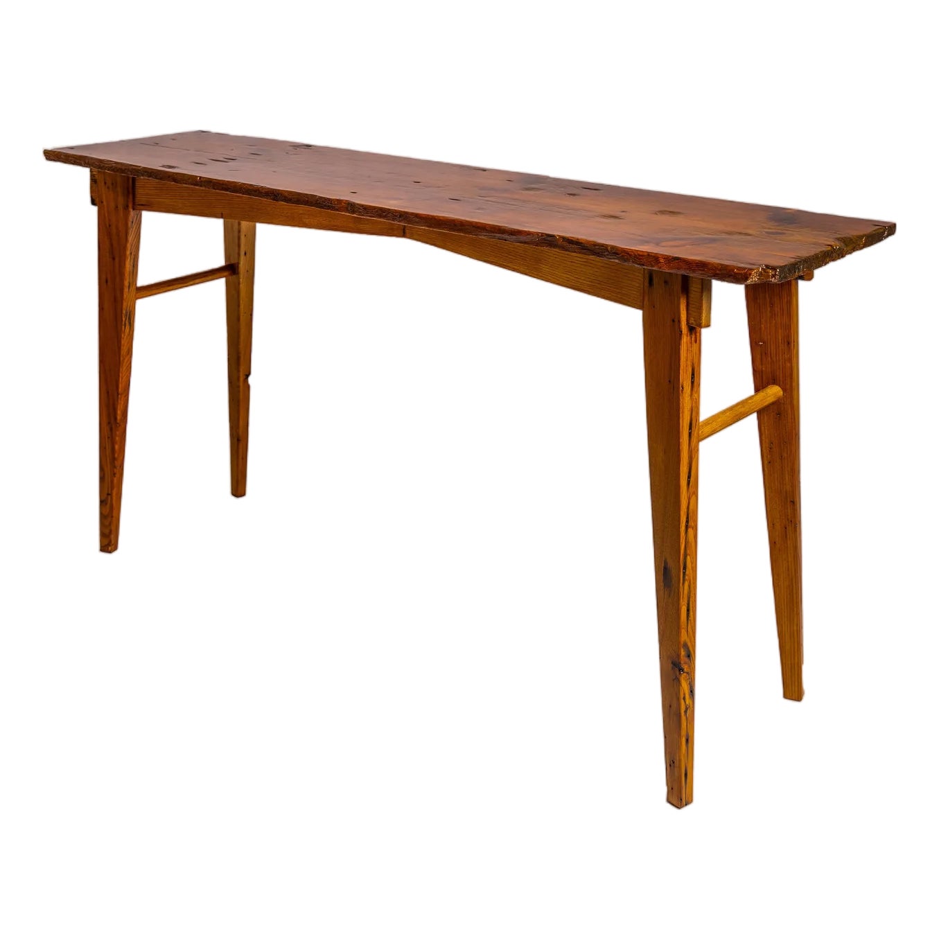 Pennsylvania Heritage Table, Hemlock and Wormy Chestnut | Chairish