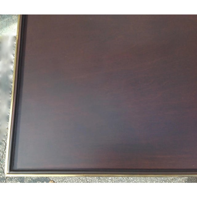 C. 1970's-80's Trouvailles Art Deco Step Tiered Console For Sale - Image 9 of 10