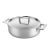 Contemporary Mepra Attiva Pewter Saute Pan 2 Handles With Lid, 24 Cm For Sale - Image 3 of 3
