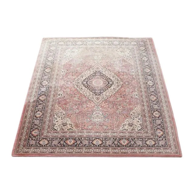 Large Vintage Wool Rug in Oriental Style with Calm Colors For Sale - Image 12 of 12