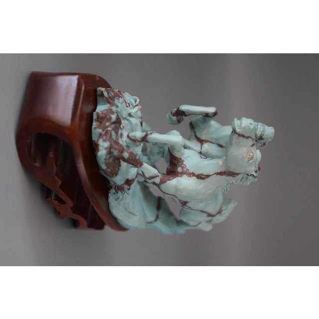 Two Horses Playing & Running Wildly and Chasing Each Other, 1960 For Sale - Image 10 of 18