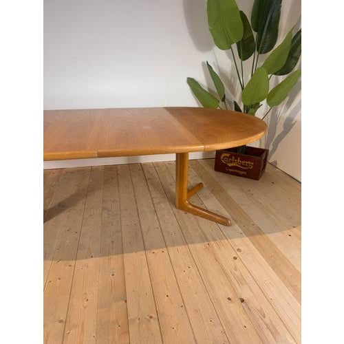 Brown Vintage Round Teak Dining Table from Skovby Møbelfabrik, 1960s For Sale - Image 8 of 12