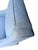 Vintage Custom Upholstered Blue Club Chair- A Pair For Sale - Image 10 of 18