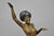 Late 20th Century Vintage Reproduction French Art Deco Style Bronze Flapper Dancer Figure Statue For Sale - Image 5 of 17