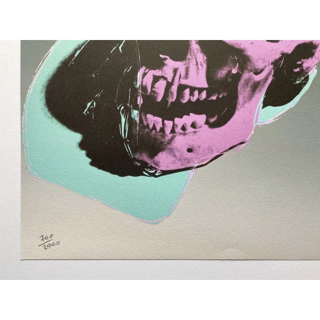Andy Warhol Vintage 1986 Limited Edition Large Fine Art