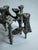 Donald Drumm Title: Donald Drumm Brutalist Candelabra and Candlestick Set, Cast Aluminum For Sale - Image 4 of 6