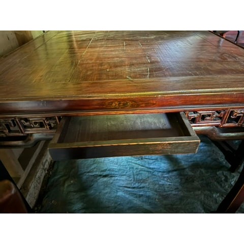 Late 19th Century Chinoiserrie Mahjong Table For Sale - Image 4 of 7