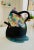 Post Modern Memphis Style Signed Studio Pottery Tea Pot For Sale - Image 10 of 11
