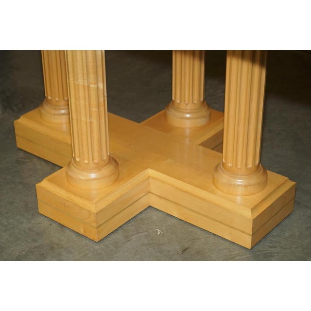 Gold Sycamore Dining Table David Linley for Gary Barlow For Sale - Image 8 of 18