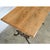 Wood French 19th Century Tavern Table with Oak Top For Sale - Image 7 of 11