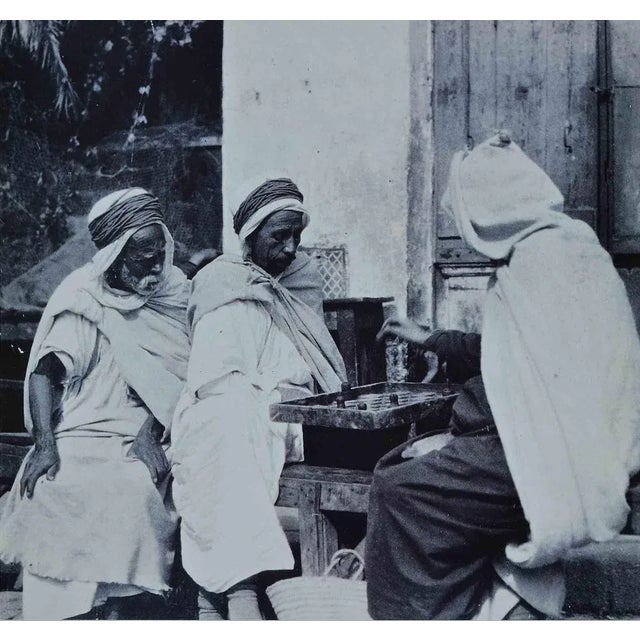 Arab game is an original photolithograph realized in the 1990s by the italian politician bettino craxi. Hand-signed in...