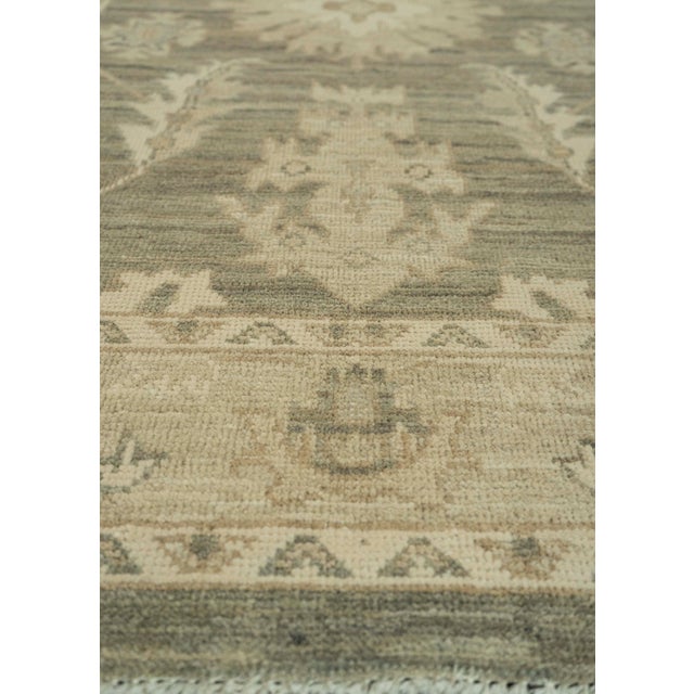 Turkish Oushak Rug 3'2" x 5' #21337 For Sale - Image 3 of 8