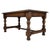 A handsome early 20th-century English coffee table, finely crafted from oak and distinguished by its compact proportions,...