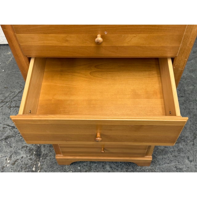 Early 21st Century Shaker Style Workbench Collection Lingerie Chest of Drawers For Sale - Image 5 of 12