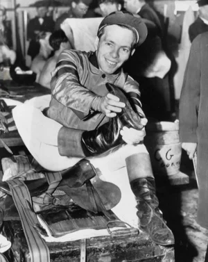 1944 Conn McCreary Wins the Kentucky Derby Equestrian Photograph