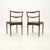 Danish Teak and Leather Chairs attributed to Henry Klein for Bramin, 1960s, Set of 2 For Sale - Image 4 of 11