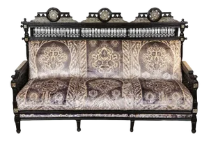 Middle Eastern Egyptian Moorish Settee