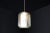1970s Mid-Century Smoked Glass Pendant attributed to Erco Leuchten, Germany, 1970s For Sale - Image 5 of 10