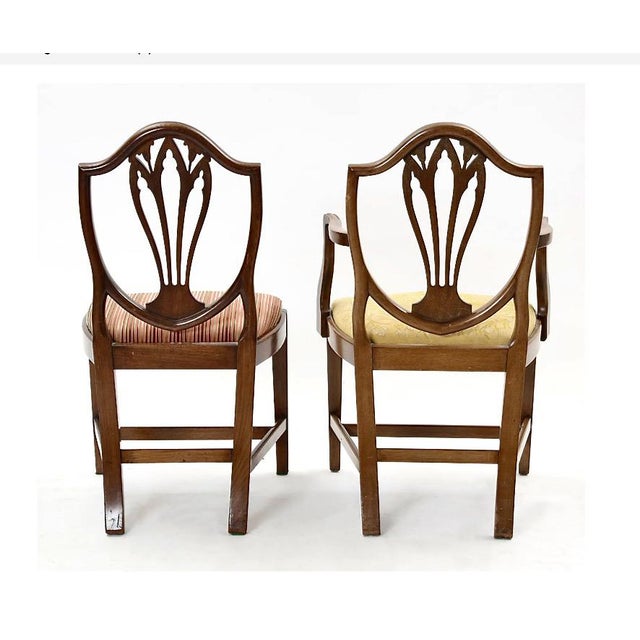Hepplewhite George III Dining Chairs, C. 1780 For Sale - Image 3 of 8