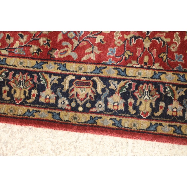 Hand Knotted Approx. 3x 12 Wool Runner Rug For Sale - Image 4 of 10