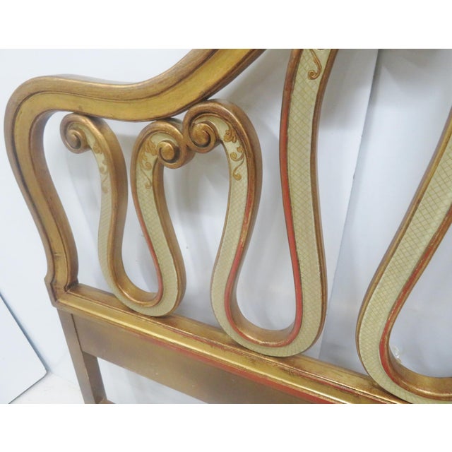 Italian Kingsize Carved Decorated Headboard Chairish