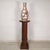 Vintage Brown Walnut Column For Sale - Image 3 of 17