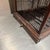 Brown Vintage Victorian Architectural-Style Wooden Birdcage Wood Steel For Sale - Image 8 of 12