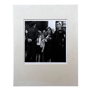 Black and White Photograph in New York City in 1942 - Artist Unknown