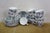 Late 20th Century Johnson Bros Paisley Dinnerware Set Service for 12 Black Transferware Iron - 95 pcs For Sale - Image 13 of 15