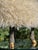 2020s Ottoman/ Footstool: 1 Stool W/Carved Faux “Sheep” Legs and Faux “Lamb” Upholstery / Hand Gilded Legs. Made in Los Angeles by Everage Design Workshop. For Sale - Image 5 of 9