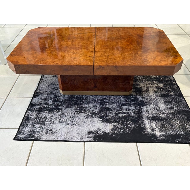 Vintage French Coffee Table in Elm Burl Wood, 1970 For Sale - Image 13 of 18