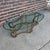 Mastercraft Mastercraft Brass and Glass Racetrack Oval Coffee Table For Sale - Image 4 of 12