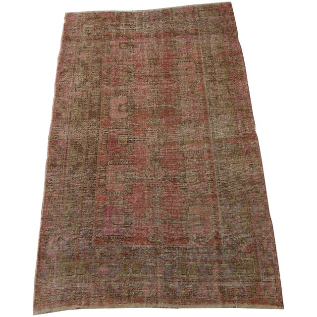 19th Century 19th Century Tribal Muted Khotan Samarkand Rug For Sale - Image 5 of 5