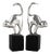Art Deco Bronze Cat Bookends by Amadeo Gennarelli, 1925, Set of 2 For Sale