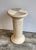 Wood Vintage Split Reed Rattan Pedestal Column - Gabriella Crespi Style Plant Stand For Sale - Image 7 of 13