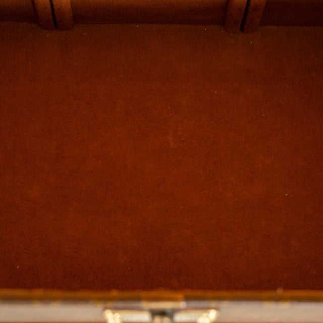 Antique Shoe Trunk in Monogram Canvas from Louis Vuitton, France, 1920 For Sale - Image 18 of 18