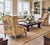 Pair of Louis XV-Style Pheasant & Botanical Upholstered Fauteuil Armchairs For Sale - Image 16 of 18