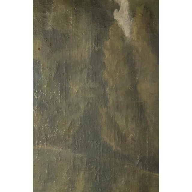 Marius Chambaz, Bord de l'Aire, Genève, 1934, Oil on Cardboard, Framed For Sale - Image 5 of 10