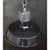 Industrial Vintage Factory Pendant Lamp in Black Enamel and Cast Iron from GAL For Sale - Image 3 of 7