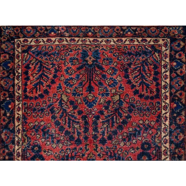 Textile Early 20th Century Sarouk Rug For Sale - Image 7 of 12