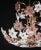 Glass Murano Chandelier with Pink and White Flowers, 1980s For Sale - Image 7 of 12
