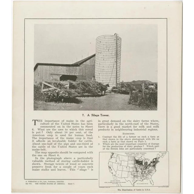 Geographical Pictures of the Usa Set VII by A. Wheaton & Co., 1920s, Set of 13 For Sale - Image 9 of 15