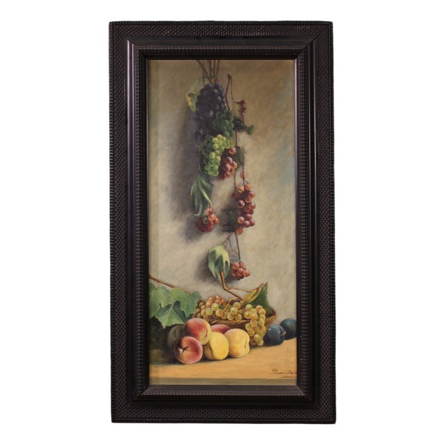 Italian Artist, Still Life, 1919, Oil on Canvas, Framed For Sale