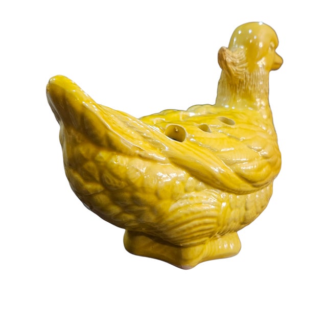 Original Signed Jean Roger Paris Ceramic Duck Flower Frog Vase | MCM | Made in France For Sale - Image 11 of 12