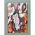 Mid-Century Modern Vintage Abstract Expressionist Oil Painting on Canvas For Sale - Image 3 of 12