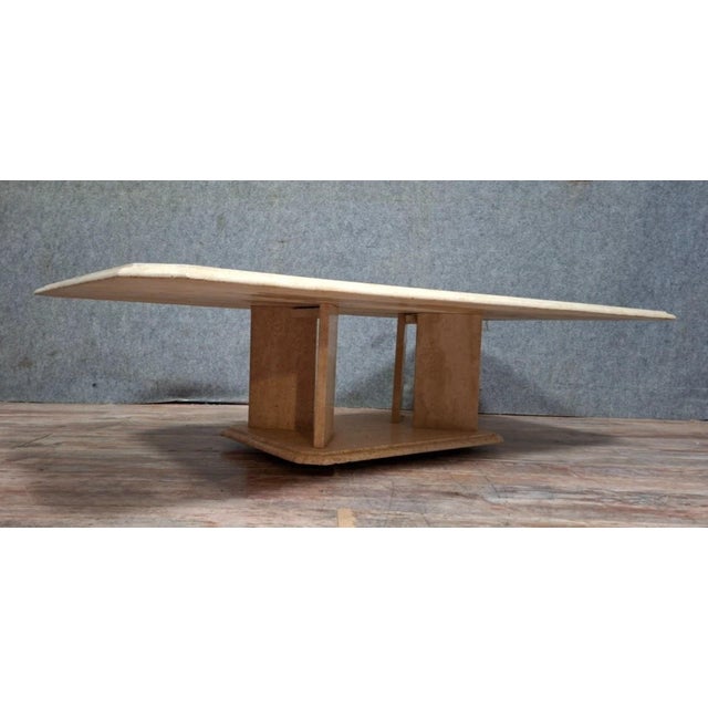 1970s Travertine Coffee Table, 1970s For Sale - Image 5 of 9