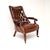 Antique William IV Leather Lounge Chair, 1830 For Sale - Image 11 of 11