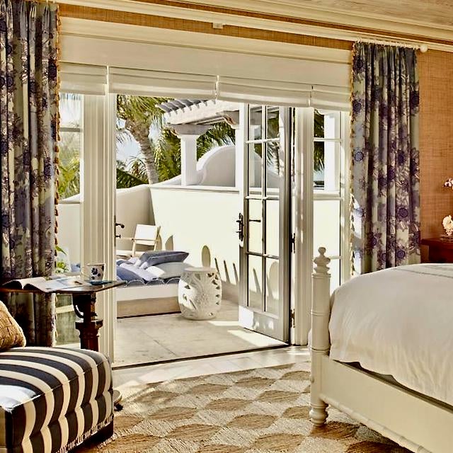 Carved Marble Garden Stool/Side Table in Solid White Stone Jardins en